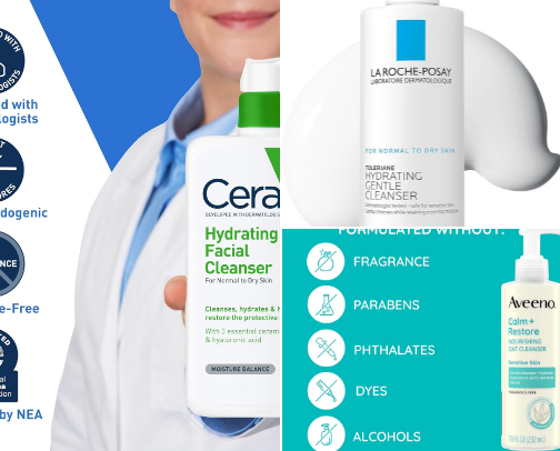 ✨ Best Skincare for Teens – Dry Skin cover photo collage