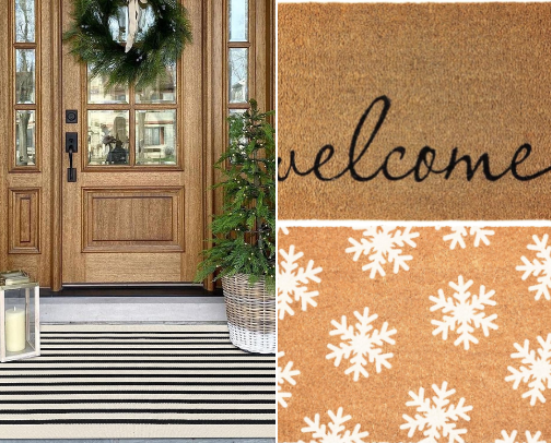 Winter Front Porch Ideas cover photo collage