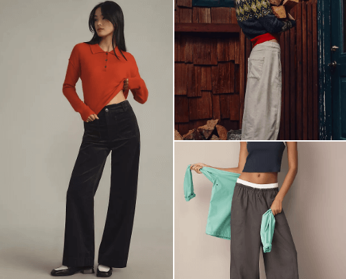 Pants/jeans cover photo collage
