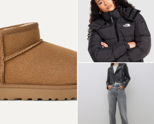 Winter outfits cover photo collage