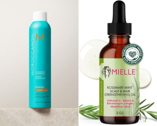 Hair care cover photo collage