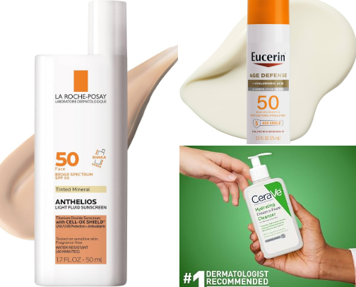 Favor routine and Skin Care cover photo collage
