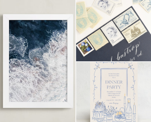 Minted, everyone's new favorite website cover photo collage