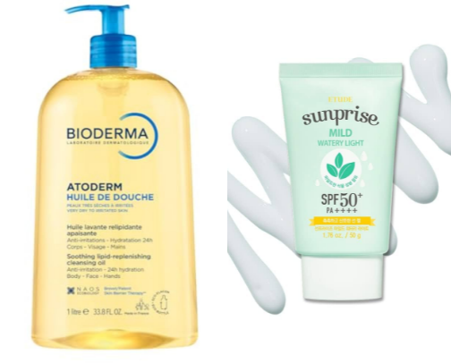 Skin Care cover photo collage