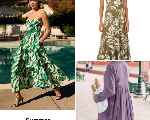 Romantic & Pretty Summer Clothing Finds for Everyone's Closet (Classy, Feminine Styles) cover photo collage