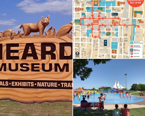 Big Fun on a Small Budget: Kid-Friendly Adventures in North Texas cover photo collage