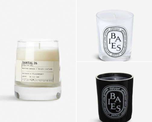 Candles&Home fragrance cover photo collage