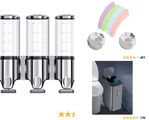 Bathroom Products cover photo collage