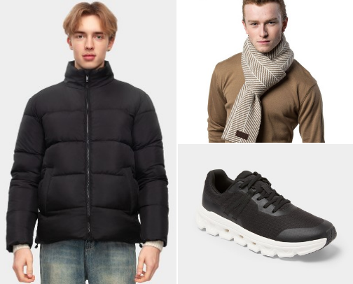 Men’s Winter Style Guide  | Warm, Stylish & Everyday Essentials cover photo collage