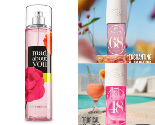fragrances ✨🩷 cover photo collage