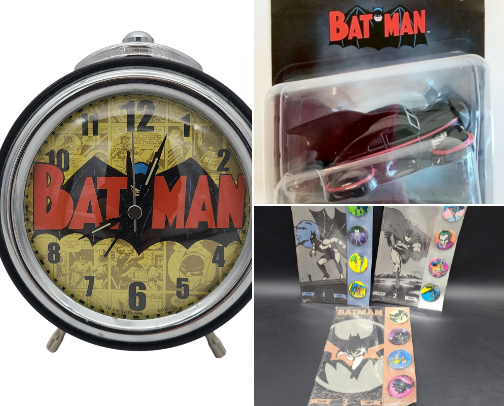 Batman Collectables cover photo collage
