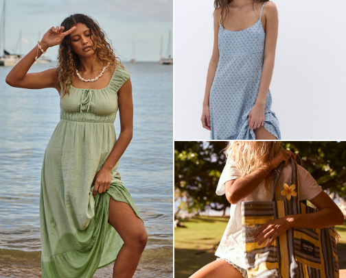 Fashion finds cover photo collage