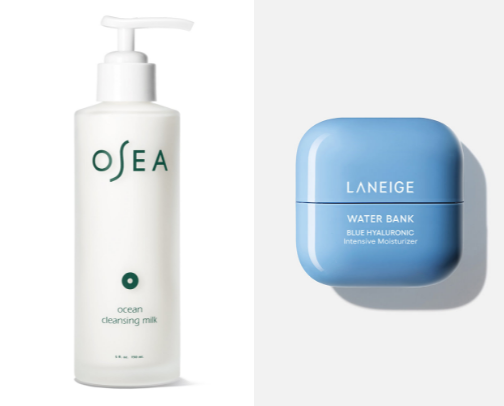 My holy grail skin care cover photo collage