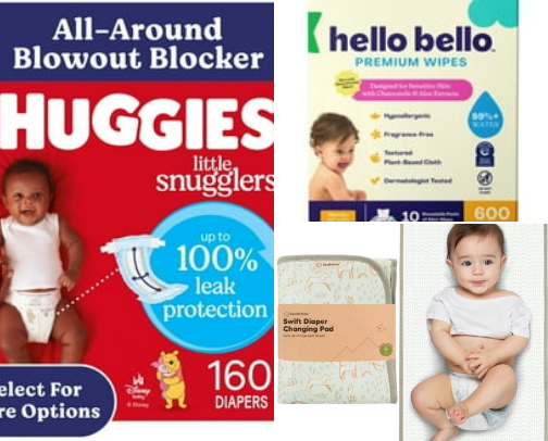 🎒 Diaper Bag Must-Haves cover photo collage