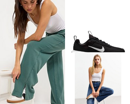 My comfiest maternity leave outfits cover photo collage