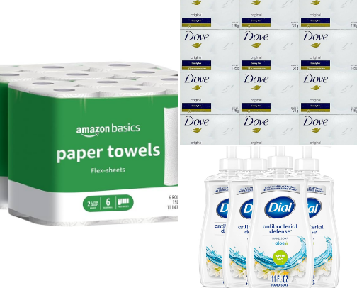 Favorite Household Bulk Packs cover photo collage