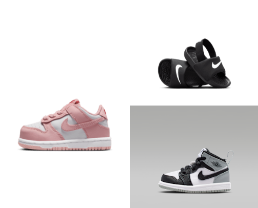 The cutest kids shoes🔥 cover photo collage