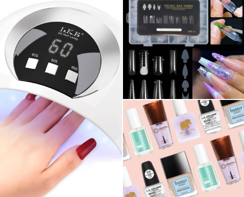 Nail Essentials💅 cover photo collage