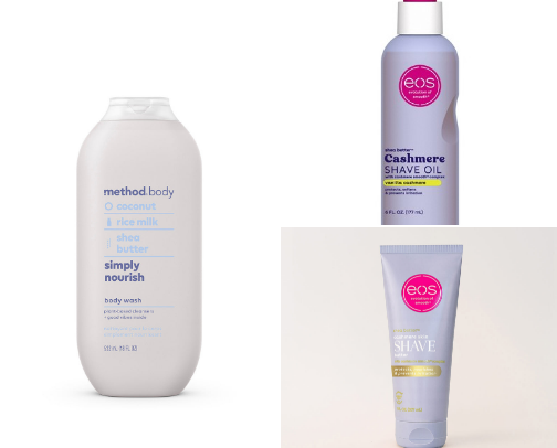 Bath time; clean, fresh, moisturized! cover photo collage