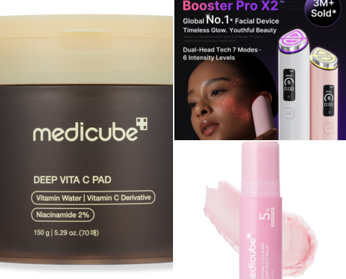 My favorites of medicube cover photo collage