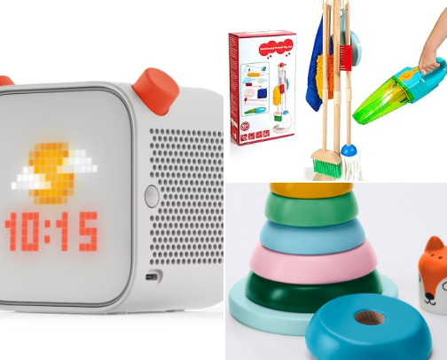 Toys for development cover photo collage