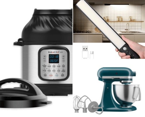 Kitchen hacks cover photo collage