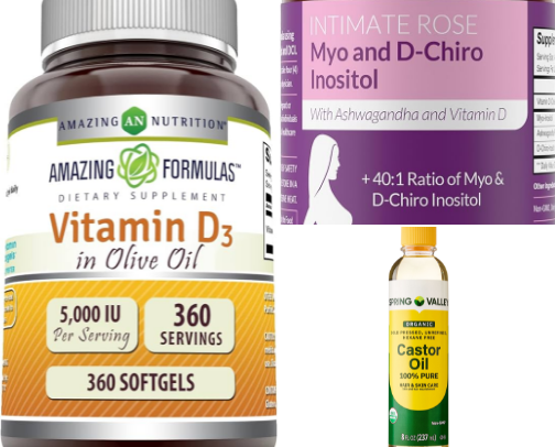 PCOS Relief Essentials That Actually Help cover photo collage