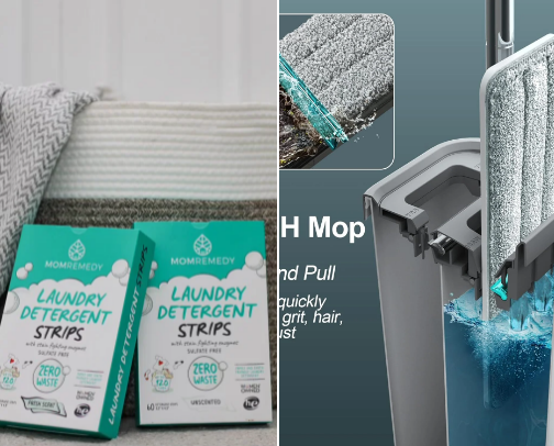 Laundry and cleaning: Headache or money savers cover photo collage