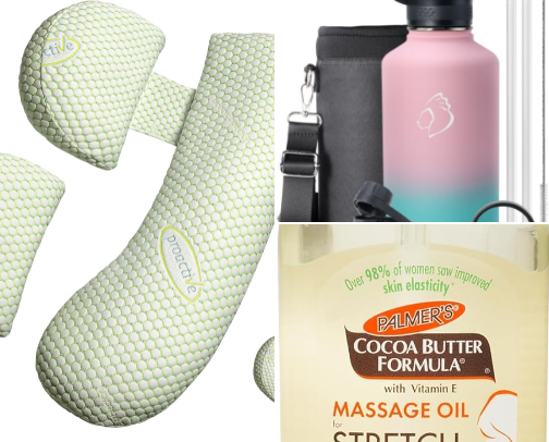Pregnancy Must-Haves I Actually Used cover photo collage