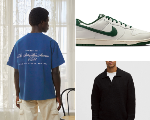 Elevate his Wardrobe — clothes for him cover photo collage