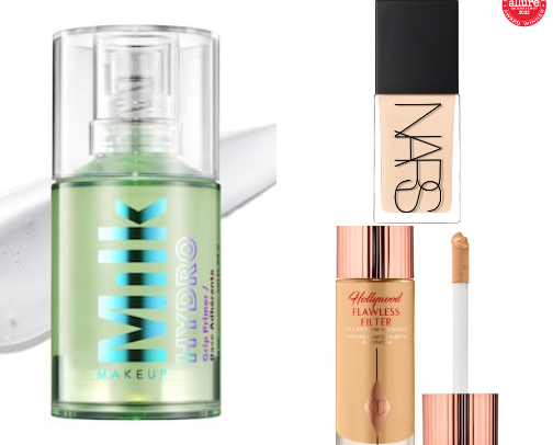 Glowy Makeup Must Haves cover photo collage