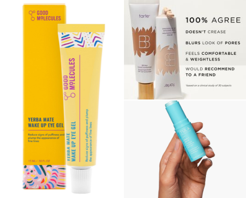 Beauty Must-Haves - Recommended for all ages but great for over 50. cover photo collage