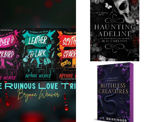 Books that ruined my sleep schedule (in the best way!) cover photo collage