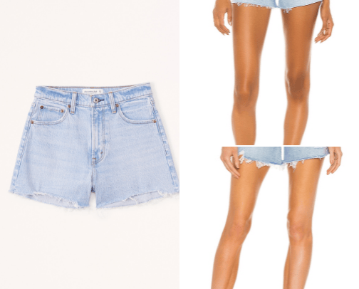 My favorite Jean shorts cover photo collage