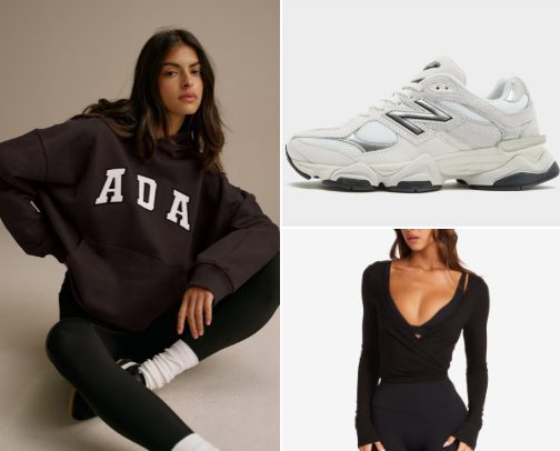 Activewear favs cover photo collage