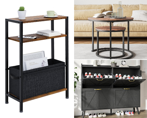 Chic Amazon Home Decor cover photo collage