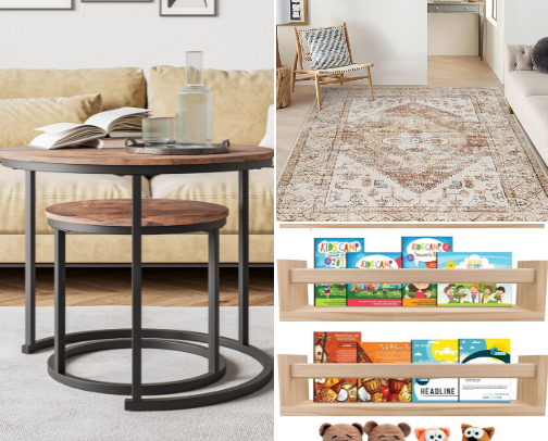 Chic Amazon Home Decor cover photo collage