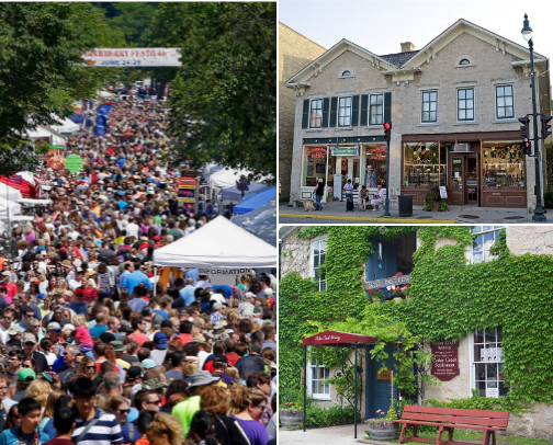 Cedarburg Weekend Getaway recs cover photo collage