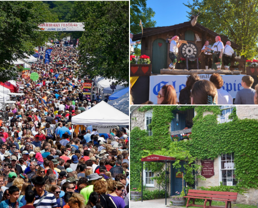 Cedarburg is like a German village in Wisconsin: festivals, food, music, locally owned shops and Christmas cover photo collage