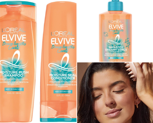 wavy hair care routine 💇‍♀️ cover photo collage