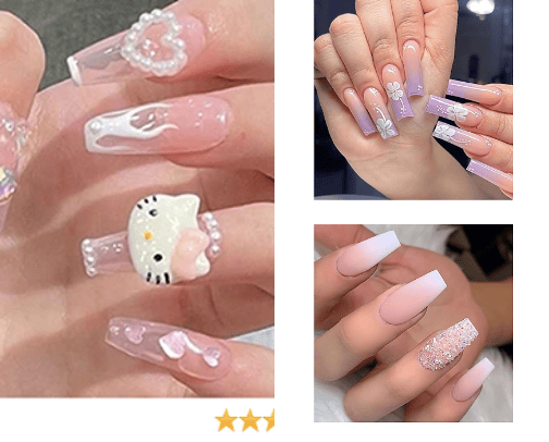 Nails cover photo collage