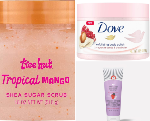 Exfoliating Body Scrubs for Smooth, Soft Skin cover photo collage