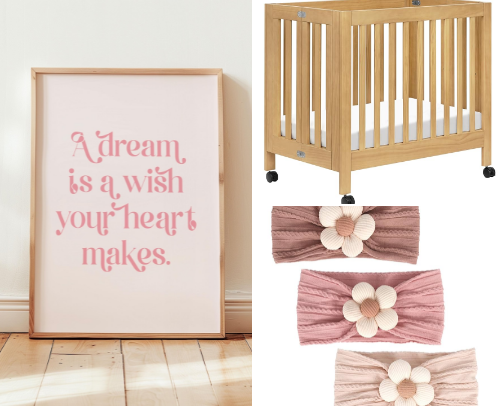 "I'm Having A Baby Girl" - A Reason For You to Shop cover photo collage