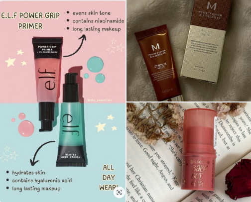 ✨ Everyday Makeup Essentials You’ll Actually Use ✨ cover photo collage