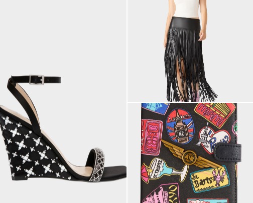 Betsey Johnson Christmas Gift Picks cover photo collage