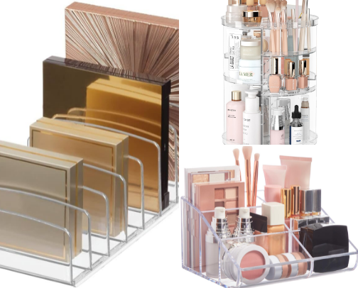Makeup & Face Organization Essentials cover photo collage