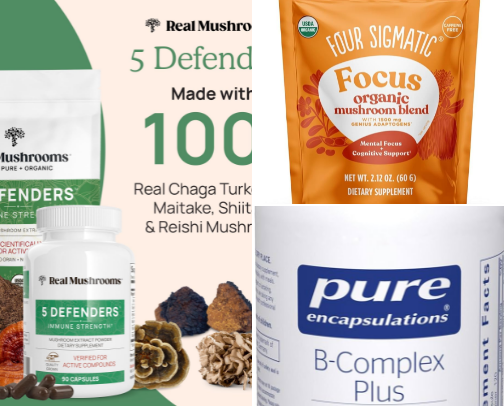 Wellness Essentials for a Balanced Life. cover photo collage