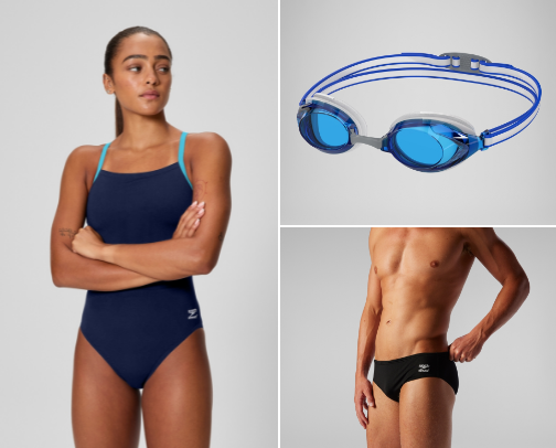 Swimming Training Must Haves cover photo collage