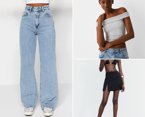 Clothes for women cover photo collage
