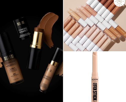 Expensive LOOKING make-up routine cover photo collage
